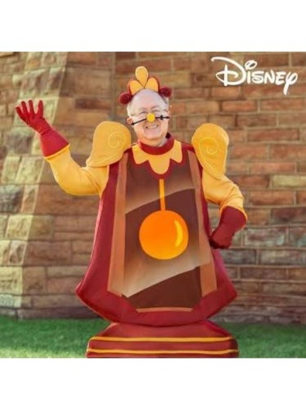 Disney Cogsworth Costume Size 3X Beauty and the Beast Fun Costumes FUN2702PL